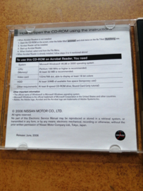 Consult-II ECU reprogramming DATA CD-ROM AER05A/ AFR05A/ ASR05A/ EGR05A/ EIR05A Release 2006/2nd Used part.
