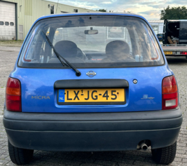 Nissan Micra K11 CG10DE handgeschakeld. Pre-facelift. Nieuw binnen 22-10-2026