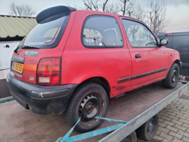 Nissan Micra K11 CG13DE handgeschakeld 1995. Nieuw binnen 27-februari-2025