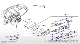 Regeleenheid airconditioning Nissan Murano Z50 27760-CC00B