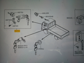 Contactslot Nissan Cabstar F24 48700-MB426