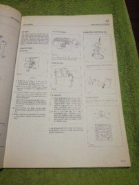 Service manual ''model 260 series Supplement-III''  Nissan Patrol 260 SP-503-E Gebruikt.