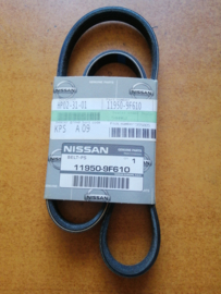 Belt-power steering oil pump 4PK950 Nissan 11950-9F610 N16/ P12/ V10 Original.