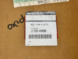 Belt-fan & alternator Nissan Pixo 11720-4A00B Original.