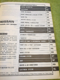 Service manual ''Model D21 series Supplement-V'' Nissan Pickup D21