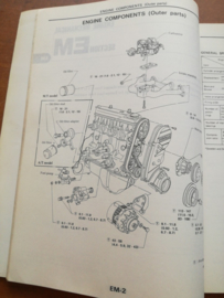 Service manual '' Model N12 series Supplement II'' Nissan Cherry N12