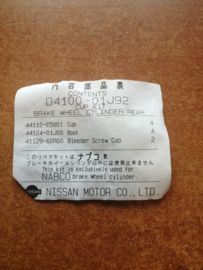 Reparatieset wielremcilinder Nissan D4100-01J92 F22/ F23/ Y60 (Repair kit wheel brake cylinder Nissan)