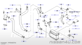 Turbobuis YD22DDT(I) Nissan 16620-AW420 N16/P12/V10