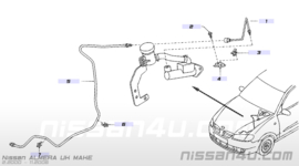 Koppelingscilinderleiding K9K Nissan Almera N16 30850-BN70A (30850-BN702)