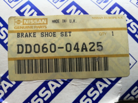 Brake-shoe rear Nissan Prairie M10 DD060-04A25