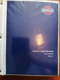 Service manual '' Model R20 Supplement Volume 1 '' SM8E-R20E0E Nissan TerranoII