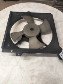 Motor & fan with shroud CD20 Nissan Primera P10 21481-71J10 Used part.