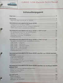 Cursusboek '' E.S.M (Electronic Service Manual) '' PQTL9101ANLNL