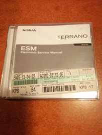 Electronic Service manual '' Model R20 series '' Nissan Terrano2 R20 SM2E00-1R20E0E Gebruikt.