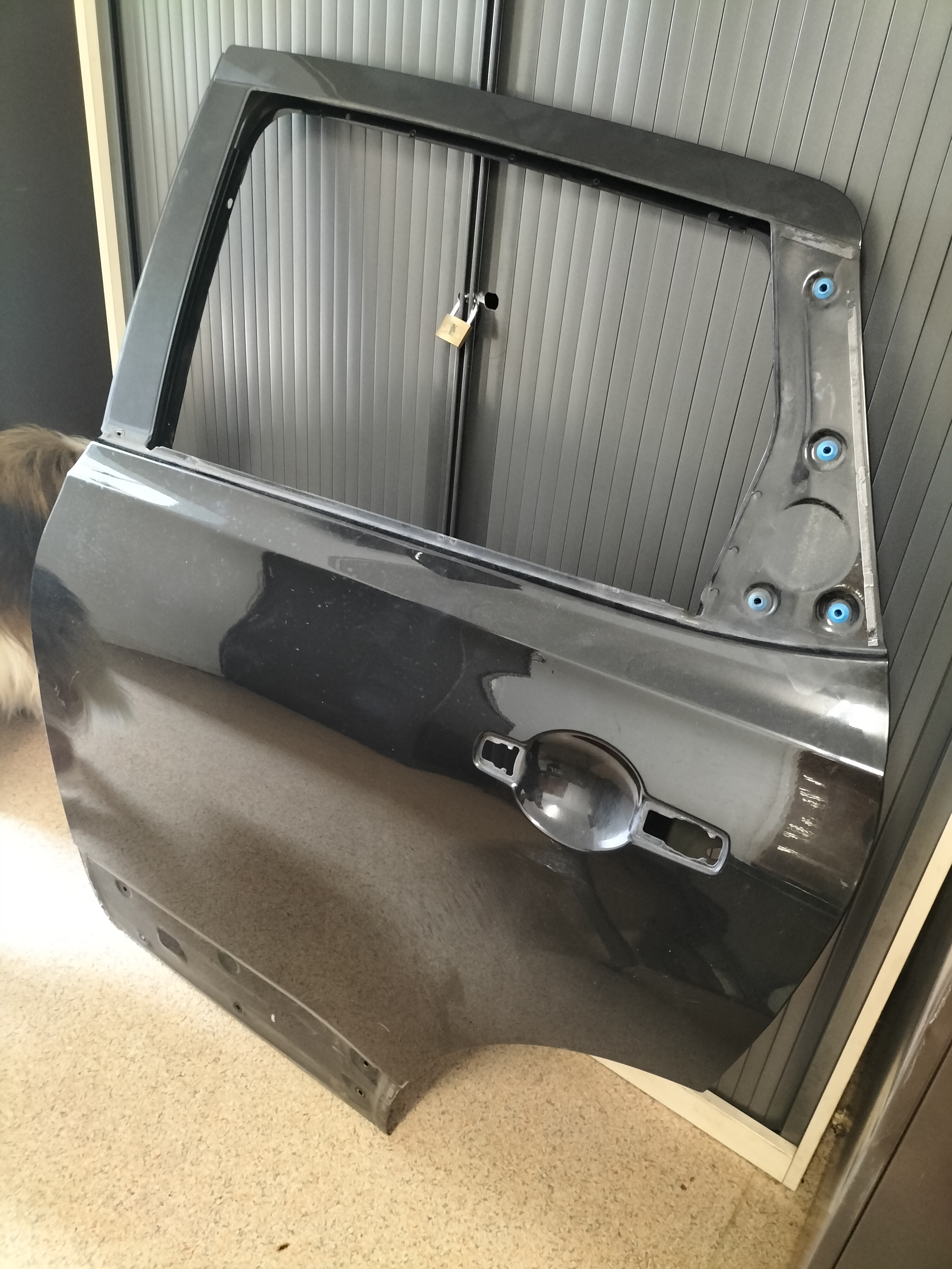 Door assy-rear, left-hand Nissan Qashqai J10 H2101-JD0M0 (Z11) Used part. Little damage.