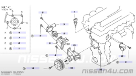 Koelwatertemperatuursensor Nissan 22630-51E00 Nieuw.