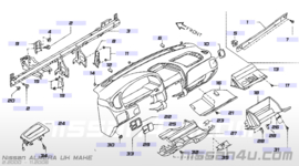 Panel-instrument lower, driver Nissan Almera N16 68106-BN065 (68106-5M500)