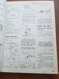 Service manual '' Model N10 series Engine '' Nissan Datsun Cherry N10 SM2E-N10SG0 Used part.