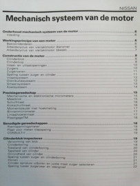 Werkplaatshandboek voor monteurs '' Mechanisch systeem van de motor '' EMTN9201AE