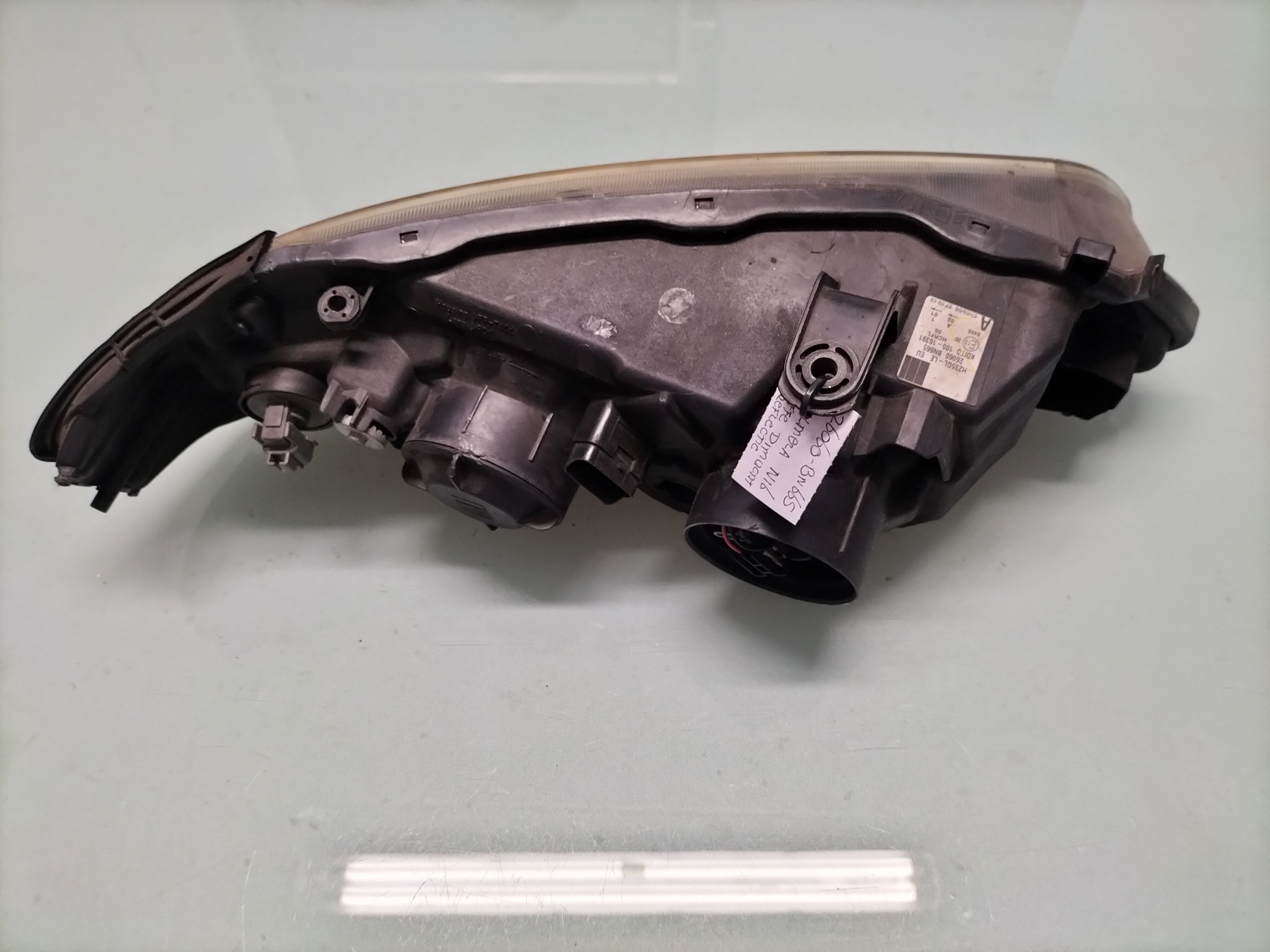 Koplamp Nissan Almera N16 26060-BN665 Doffe dimlicht reflectie Gebruikt