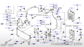 Aircoleiding Nissan Micra K11 92441-6F610