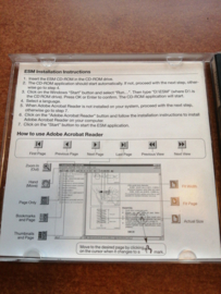 Electronic Service manual '' Model P12 series '' Nissan Primera P12 SM4E00-1P12E0E Gebruikt.