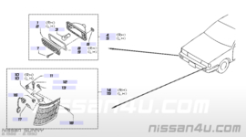 Knipperlicht links Nissan Sunny B12 coupe B6175-65A00