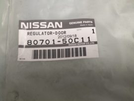 Raammechanisme linksvoor Nissan Sunny N14 80701-50C11 Origineel.