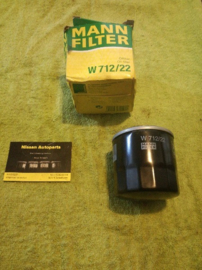 Motoroliefilter Mann W712/22