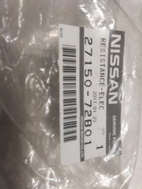 Heater resistor Nissan Micra K11 27150-72B01 Original.