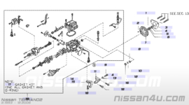 Montagesteun brandstofpomp Nissan Terrano2 R2016811-G2400 (16811-G2440)