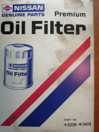 Motoroliefilter Nissan A5208-W3403 C32/ C120/ D21/ E24/ F22/ Y30/ Y60
