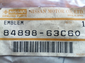 Embleem 1.4L Nissan Sunny N14 84898-63C00 Origineel