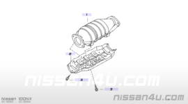 Catalyst + 1/2 tube exhaust, front Nissan 20800-73C26 + 20010-65Y01 B13/ N14/ Y10 Used part.