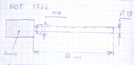 Speciaal gereedschap Nissan motorafstelgereedschap M9R