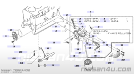 Motoroliefilter TD25/ TD27 Nissan 15208-20N10 D21/ R20