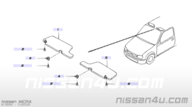 Zonneklephouder Nissan Micra K11 96409-1F500