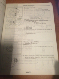 Service manual '' Model RD series diesel engine '' Nissan Laurel C32