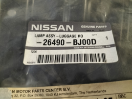 Kofferbaklamp Houder Nissan 26490-BJ00B Origineel Incompleet.