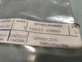 Hoofdsproeier #87 carburateur E13S Nissan 16033-05M00 B11/ N10/ N12 Origineel.