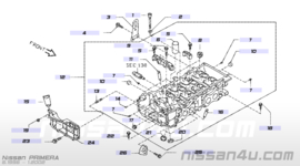 Bougiebus Nissan 11095-9F600 C23/ K11/ N16/ P11/ V10/ WP11