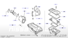 Montagesteun luchtmassameter CA20E Nissan 22682-D3501A M11/ T12/ T72/ U11 Gebruikt.