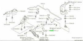 Draagarmklem Nissan 54480-85E00 J30/ M11/ P10/ T12/ U11/ W10 Origineel.