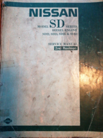 Service manual '' Model SD series diesel Engine 2nd. revision '' SM3E-00SD