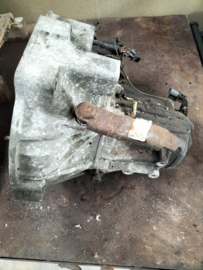 Transaxle manual GA14DE Nissan Sunny N14 32010-71C06 (RS5F30A) +  25010-86Y00 Used part. (20240805)