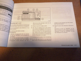 Instructieboekje'' Nissan navigatie-systeem 2007'' OM5D-NAVIE3E (7711347607)