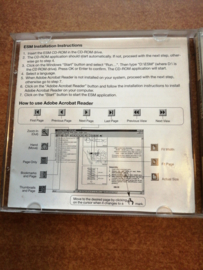 Electronic Service manual '' Model P12 series '' Nissan Primera P12 SM2E00-1P12E0E Gebruikt.