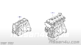 Engine GA16DE Nissan 100NX B13/ Nissan Primera Wagon W10/ Nissan Sunny N14/ Nissan Sunny Wagon Y10/ 10102-73C51