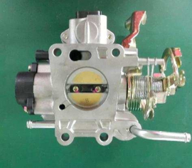 Gasklephuis Nissan Micra K11 16119-0U410 Nieuw.