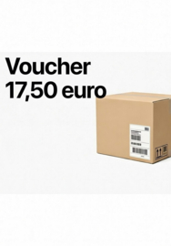 Tegoedbon 17,50 euro